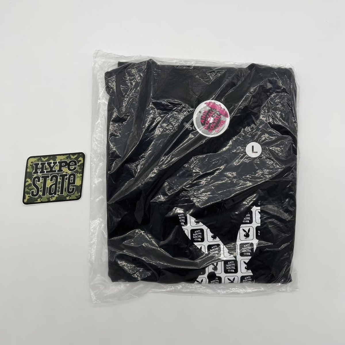 Anti Social Social Club Anti Social Social Club Playboy Checkered Tee Black Size US L / EU 52-54 / 3 - 1 Thumbnail
