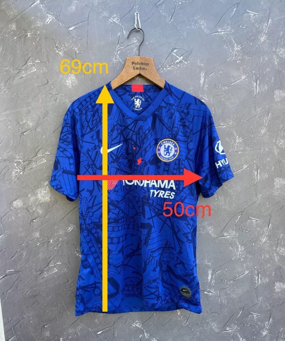 Nike CHELSEA 2019 2020 HOME FOOTBALL SHIRT SOCCER JERSEY NIKE Size US M / EU 48-50 / 2 - 2 Thumbnail