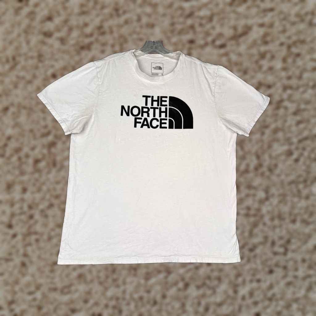 The North Face The North Face Shirt Men XL White Short Sleeve Crew 100% Cotton READ Size US XL / EU 56 / 4 - 1 Thumbnail