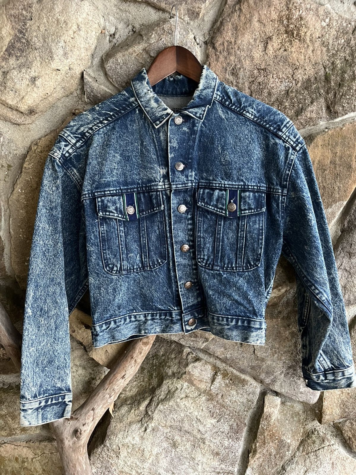 Levi's × Vintage Vintage Levi's Denim Jacket Rare Star logo Size S / US 4 / IT 40 - 1 Thumbnail