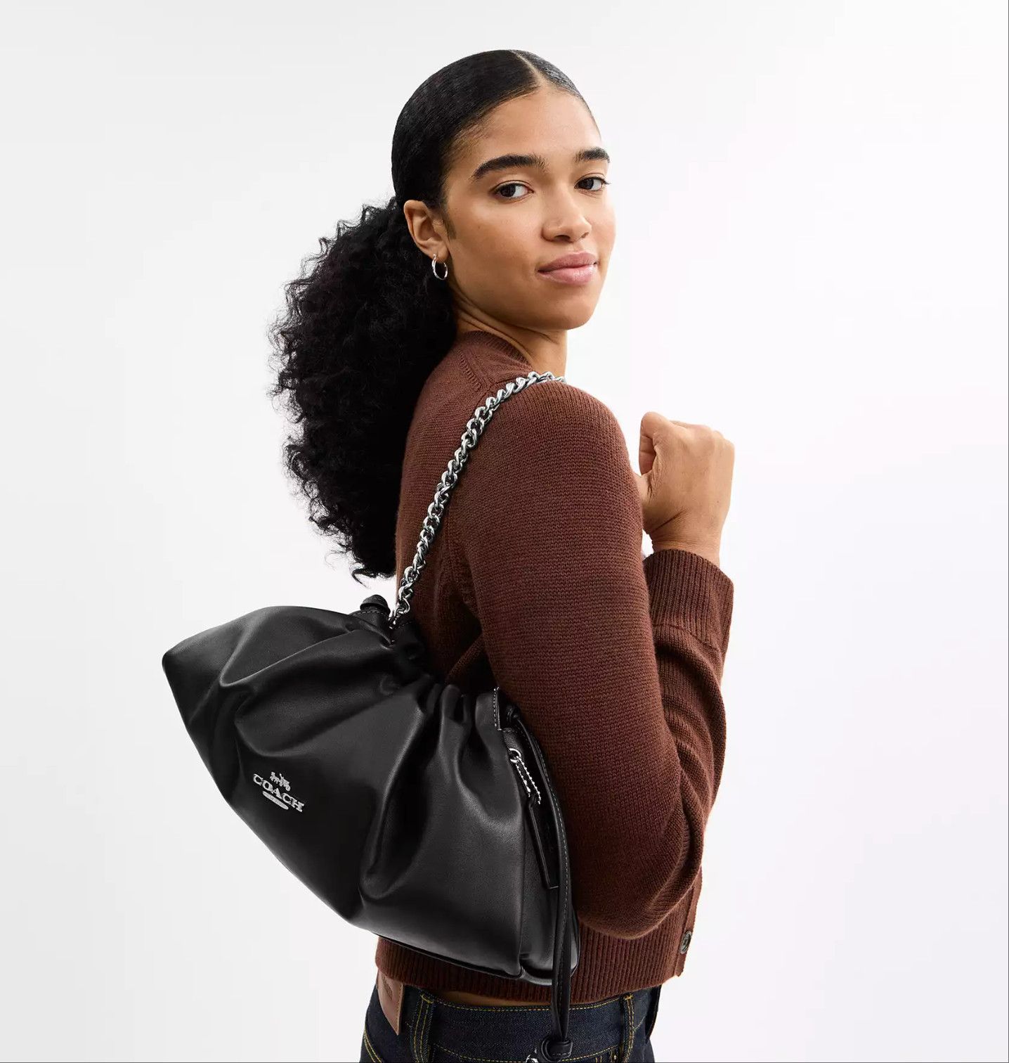 Coach NWT Coach Faye Large Shoulder Bag CCE68 Size ONE SIZE - 4 Thumbnail