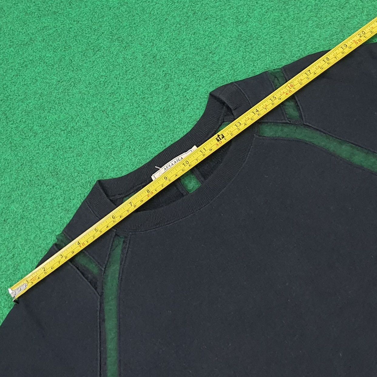 Japanese Brand Vintage Aula Aila Sweatshirt with Floral Lace C296N11 Size S / US 4 / IT 40 - 10 Thumbnail