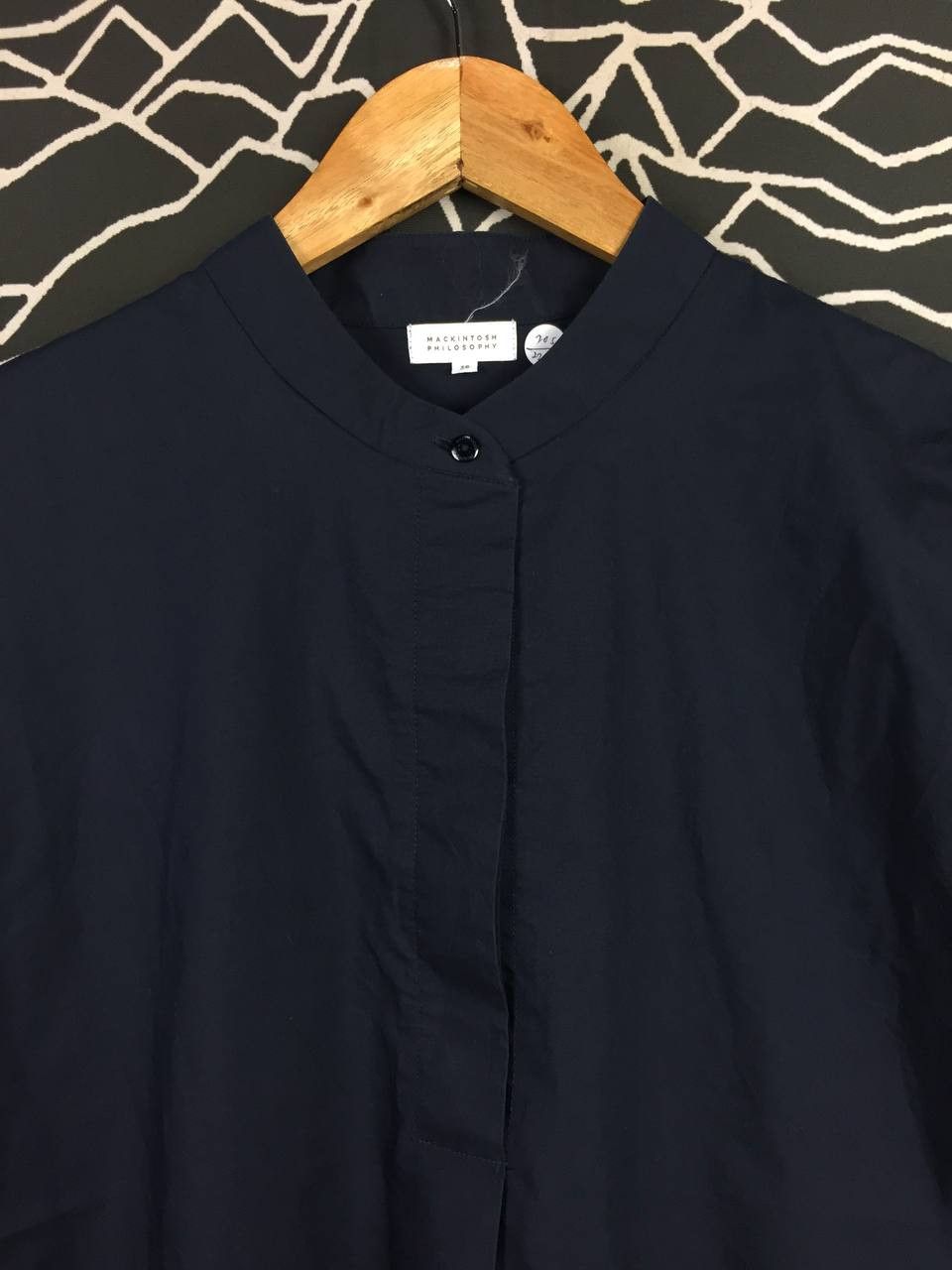 Mackintosh Mackintosh Philosophy Minimalist Short Sleeve Blouse Size38 Size M / US 6-8 / IT 42-44 - 3 Thumbnail