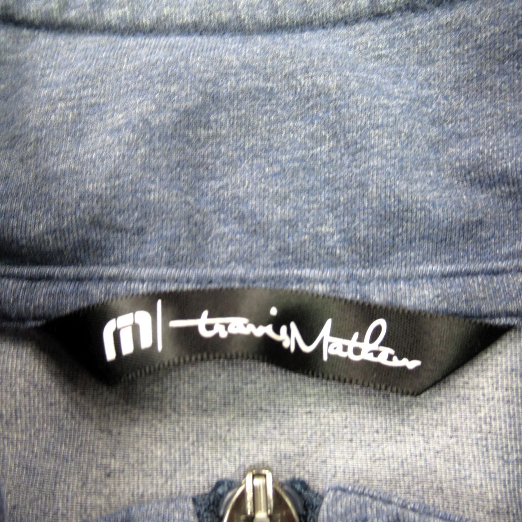 TravisMathew Travis Mathew Sweater Mens Large Long Sleeve Pullover 1/4 Zip Blue Golf Size US L / EU 52-54 / 3 - 4 Thumbnail