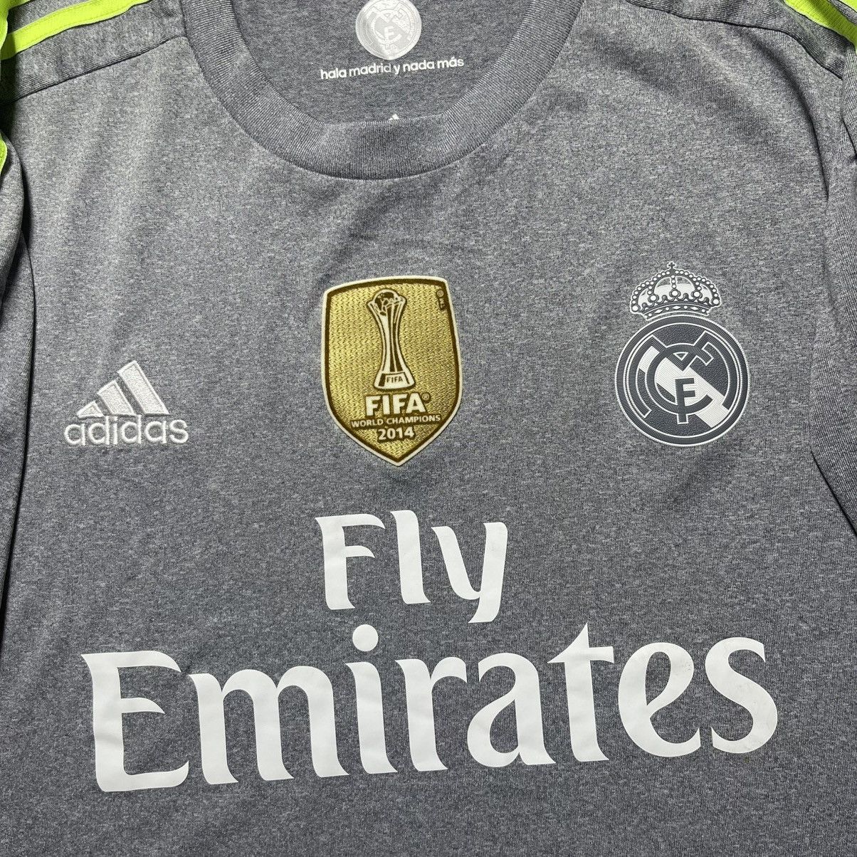 Adidas REAL MADRID ADIDAS 2015/2016 FOOTBALL AWAY JERSEY #7 RONALDO Size US XL / EU 56 / 4 - 5 Thumbnail