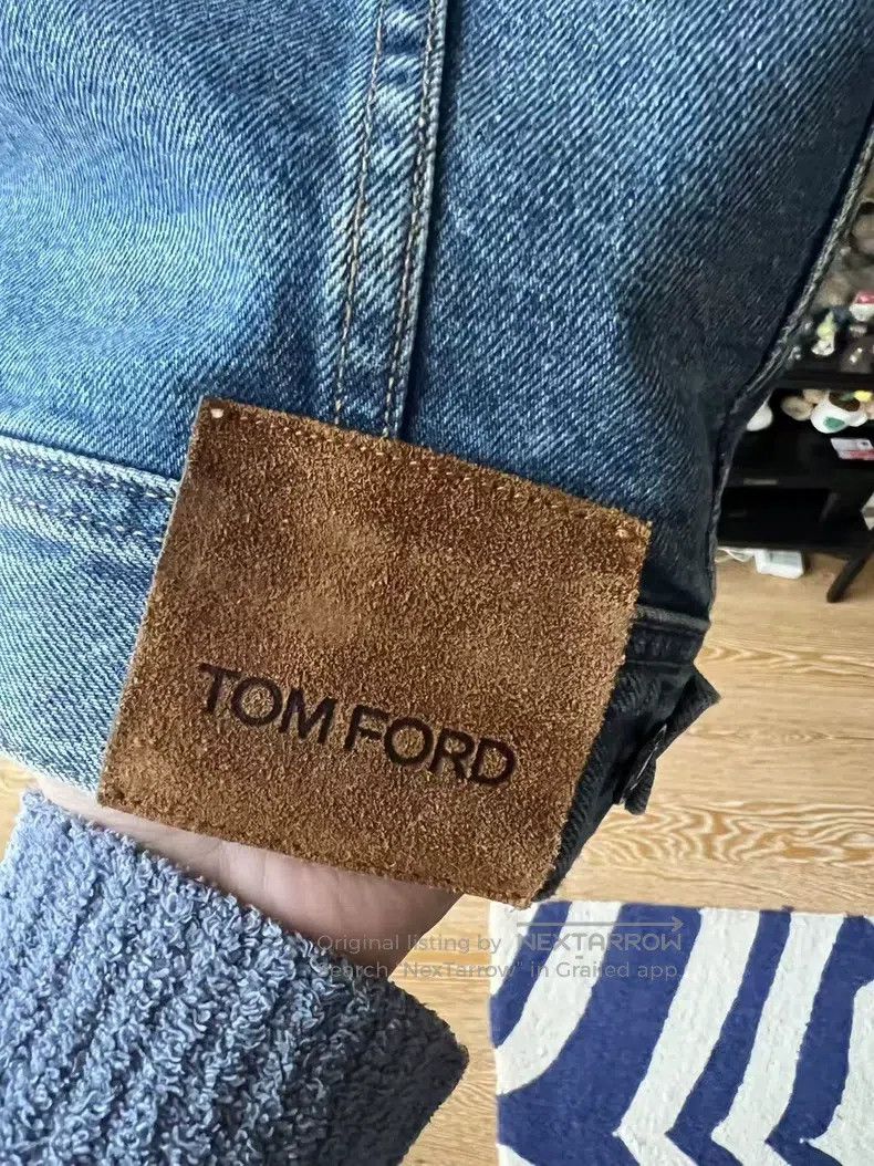 Tom Ford Tom Ford Classic Men's Denim Short Jacket, Japanese Selved Size US M / EU 48-50 / 2 - 6 Thumbnail