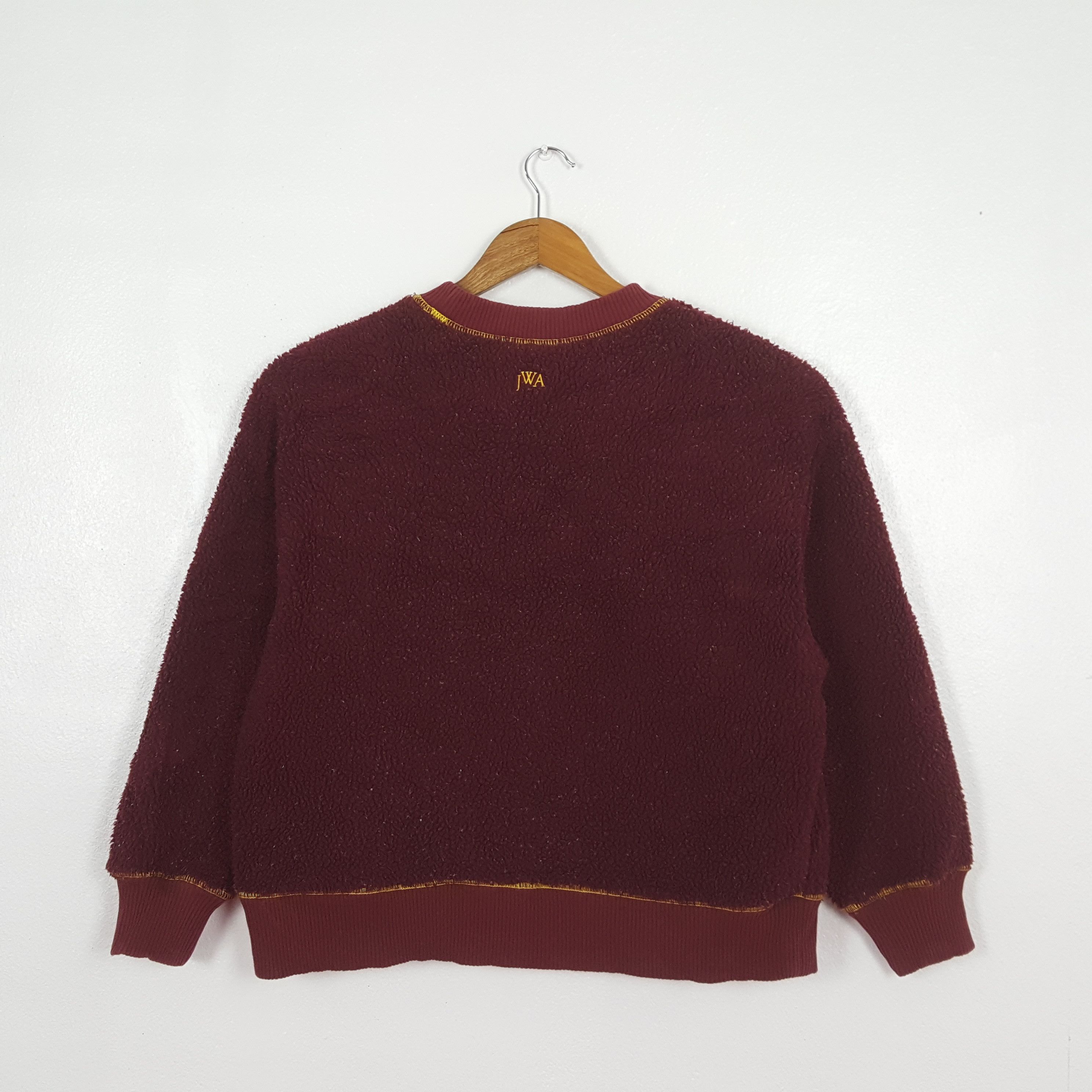 JW Anderson Vintage JW Anderson X Japan Brand Sherpa Sweatshirt C314N23 Size US L / EU 52-54 / 3 - 3 Thumbnail
