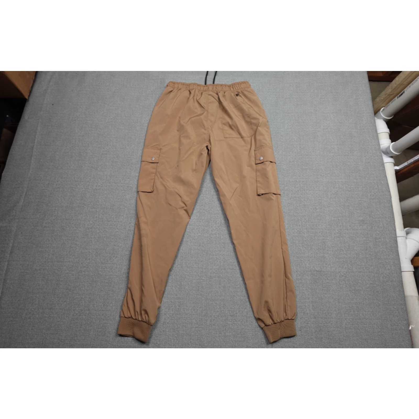 Southpole Southpole Pants Mens XL Brown Joggers Sweatpants Slim Tapered 5-Pocket Denim Accessories: Zipper Pocket | USA Theme Size US 36 / EU 52 - 6 Thumbnail