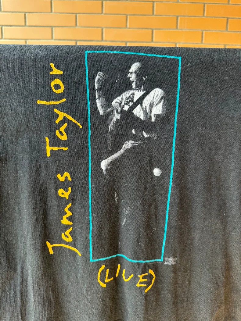 Vintage VintageTee 1993 James Taylor 2505-Nextarrow Size US XL / EU 56 / 4 - 4 Thumbnail