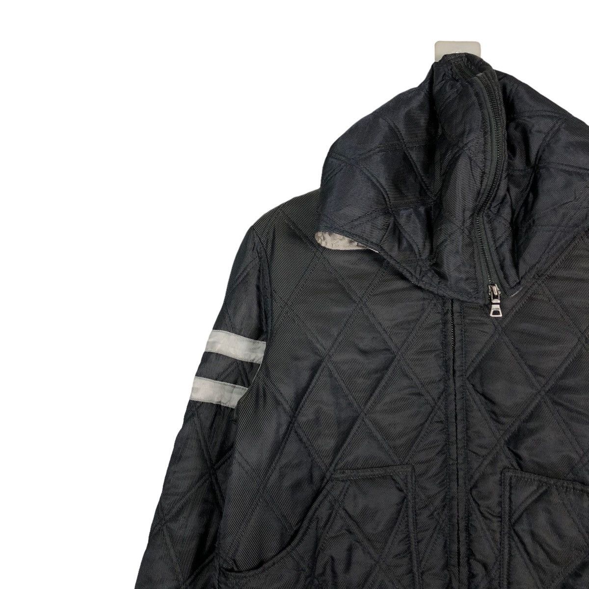 Guess 📌CROPPED QUILTED BIKER JACKET GUESS JEANS Size US XS / EU 42 / 0 - 8 Thumbnail