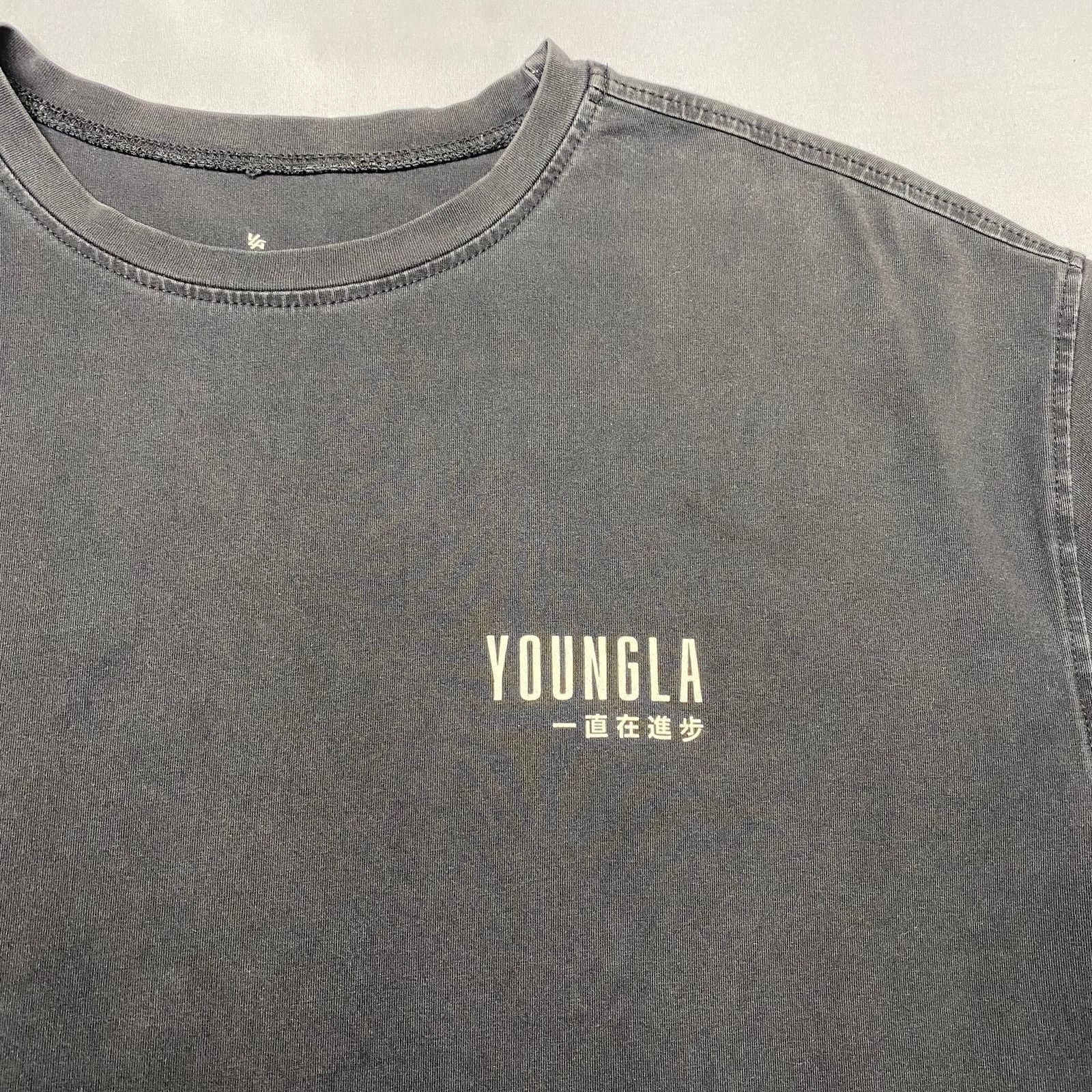 YoungLA YoungLA 449 Washed Drip T Shirt Men's Small Always Improving Size US S / EU 44-46 / 1 - 4 Thumbnail