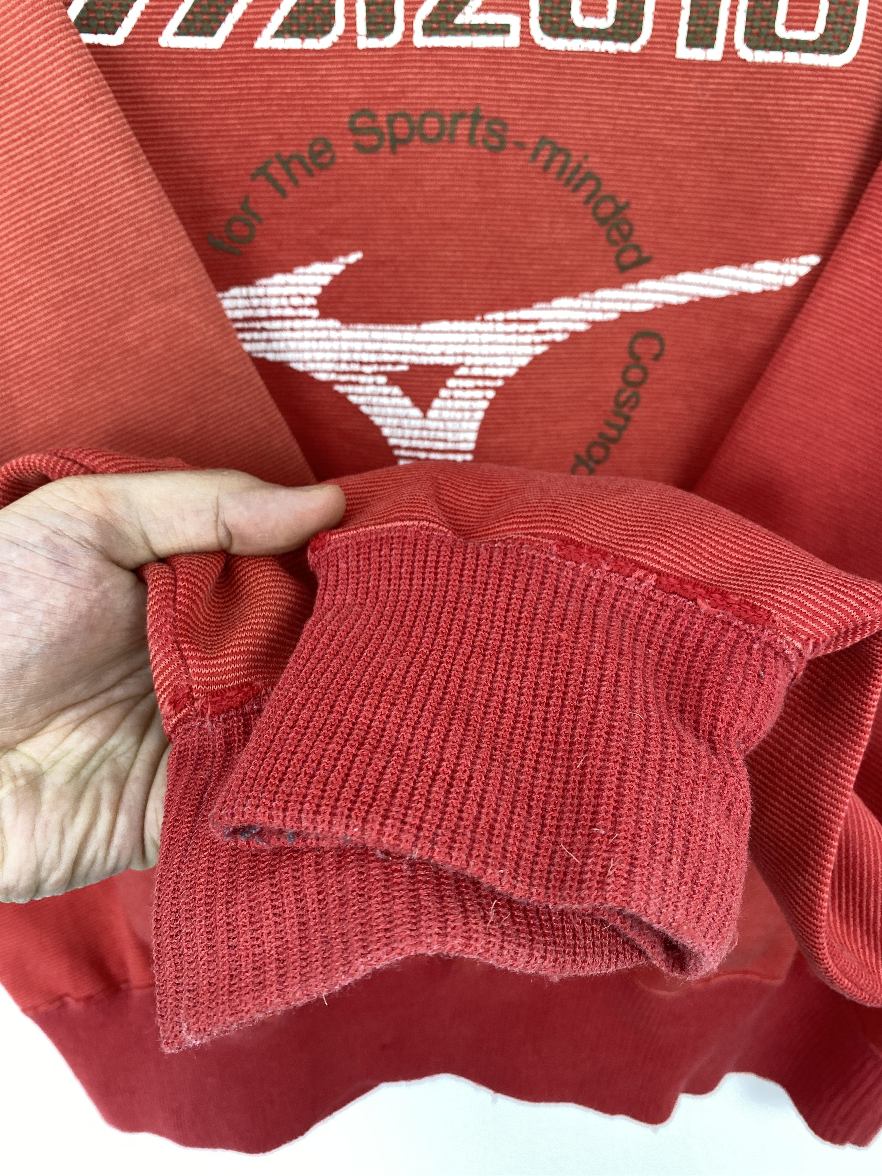 Mizuno Vintage 90s Mizuno Big Logo Crewneck Sweatshirt SH0481 Size US XL / EU 56 / 4 - 7 Thumbnail