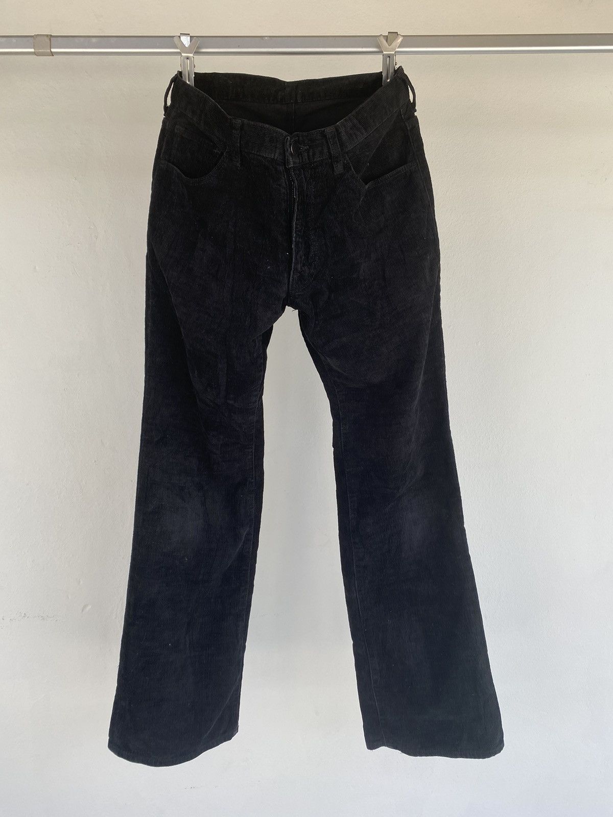 image of Number N Ine Number Nine Corduroy Pants in Black, Men's (Size 32)