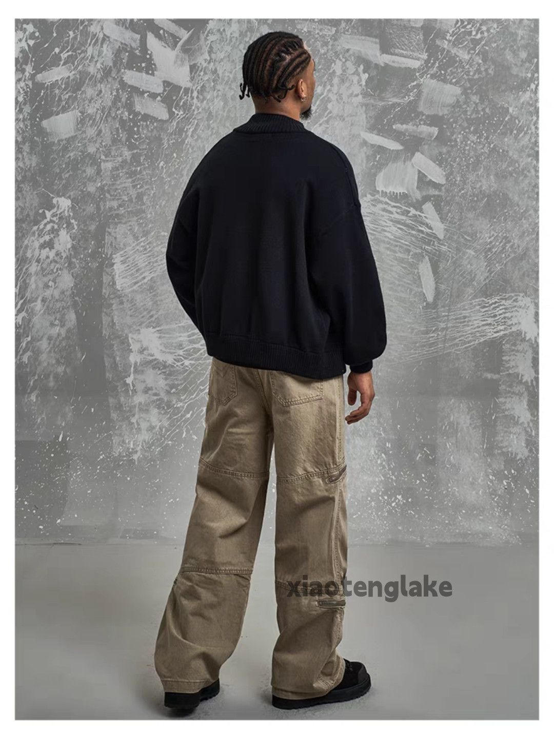 Designer × Japanese Brand × Vintage washed faded utility skate hiphop zipper cargo pants Size US 28 / EU 44 - 4 Thumbnail
