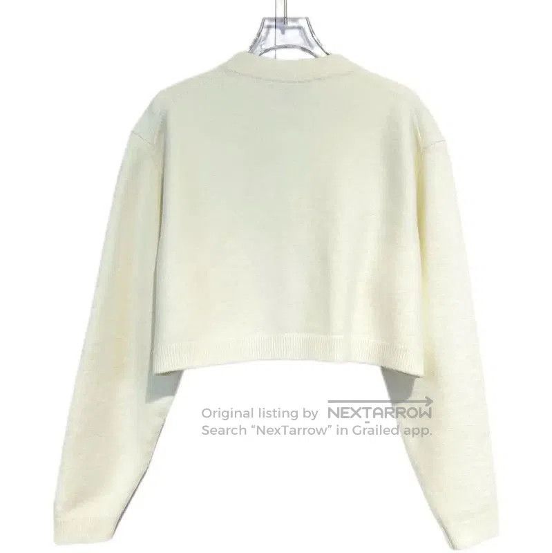 Louis Vuitton Louis Vuitton Winter Cream Cashmere Cardigan for Women . Size XS / US 0-2 / IT 36-38 - 2 Thumbnail