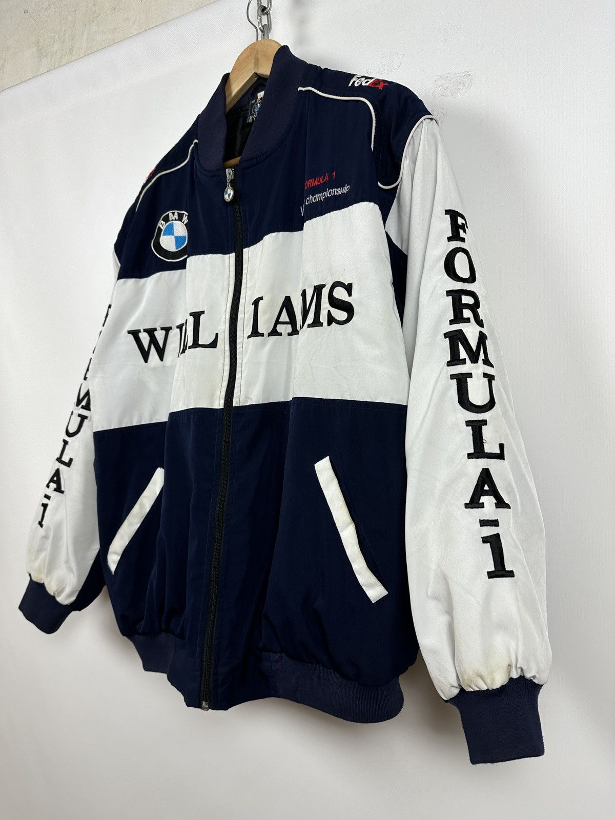 BMW Vintage BMW F1 Williams World Championship Racing Jacket Size US XL / EU 56 / 4 - 7 Thumbnail