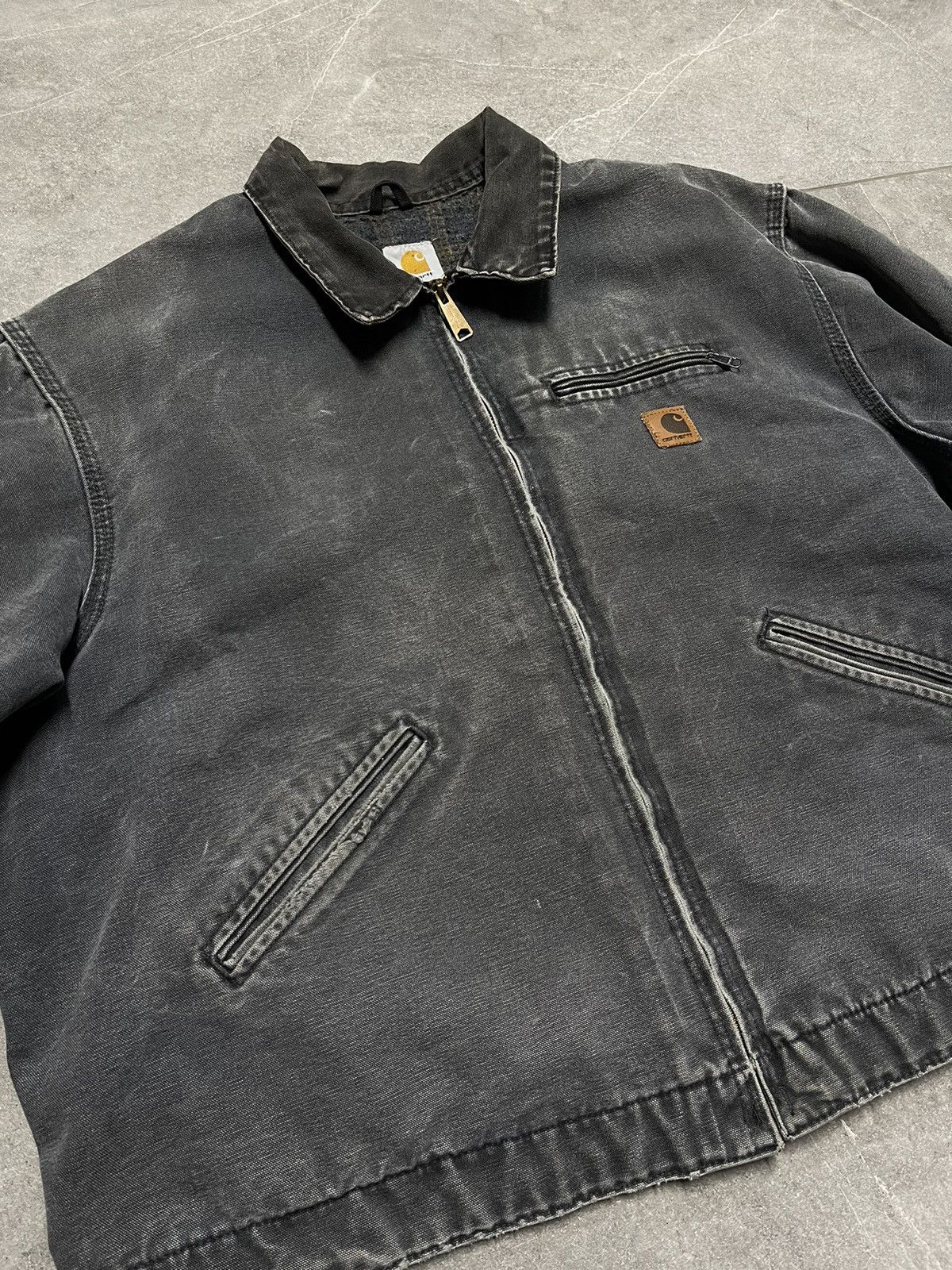 Carhartt Vintage Carhartt Detroit Jacket J97 - Petrol (PTL) Size US XXL / EU 58 / 5 - 3 Thumbnail