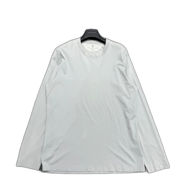 Brunello Cucinelli Brunello Cucinelli Long Sleeve Shirt in XL-yf Size US XL / EU 56 / 4 - 1 Thumbnail