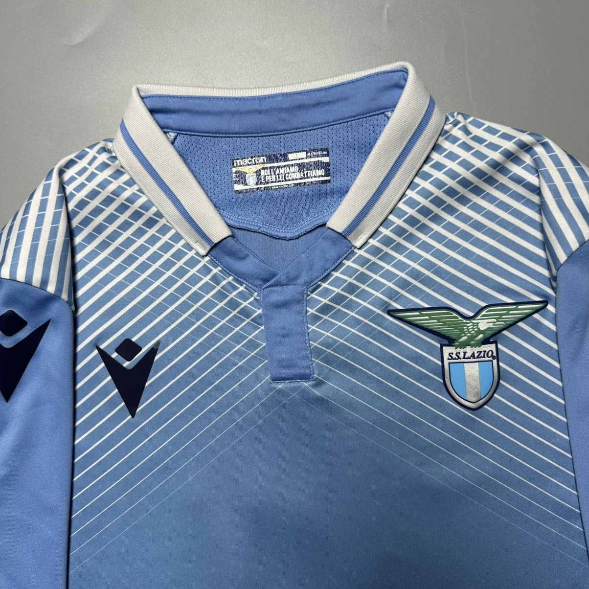 Macron LAZIO MACRON 2020/2021 FOOTBALL HOME JERSEY #10 LUIS ALBERTO Size US L / EU 52-54 / 3 - 4 Thumbnail