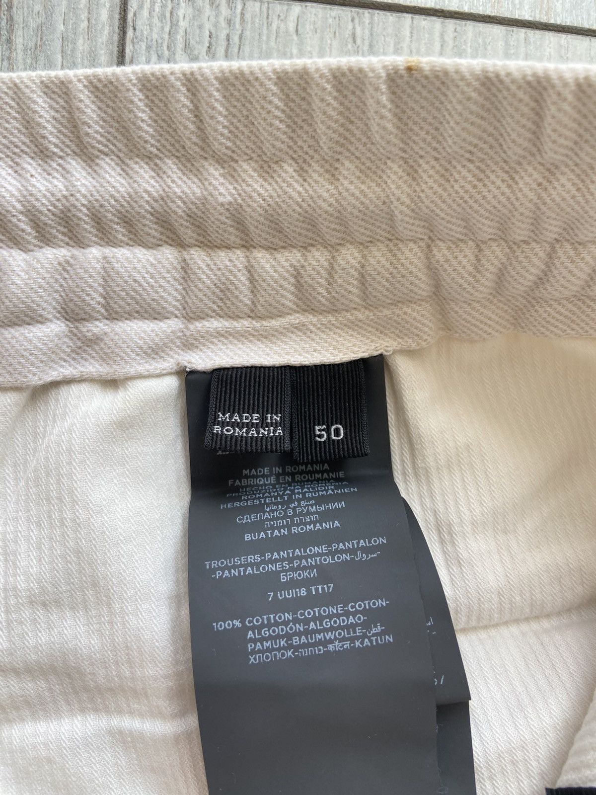 Ermenegildo Zegna Ermenegildo Zegna Cotton Trouthers Size US 38 / EU 54 - 10 Thumbnail