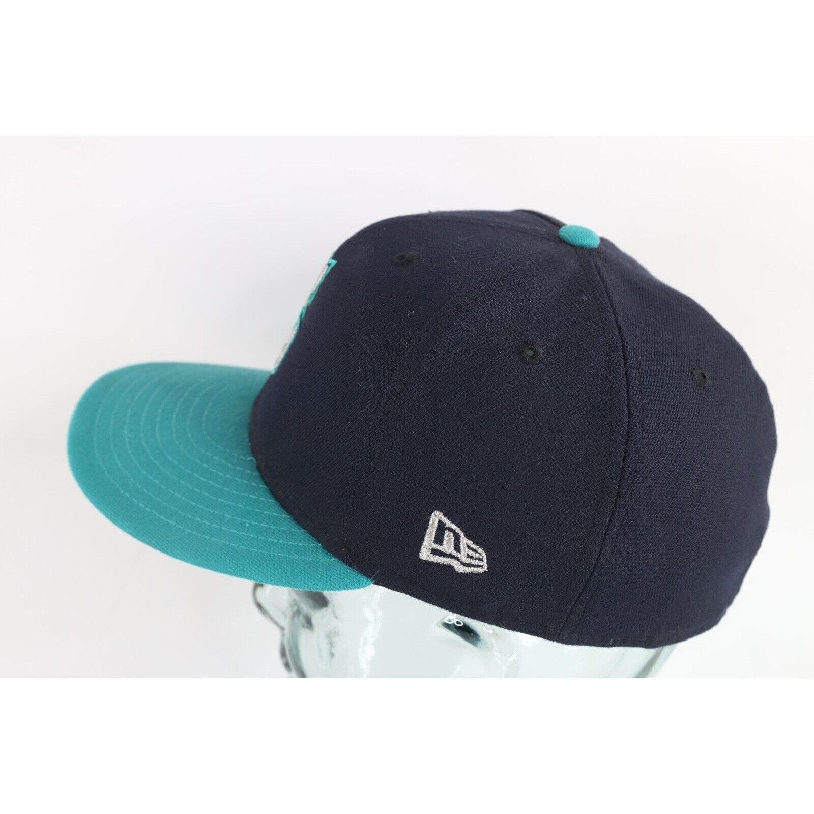 New Era × Vintage Vintage New Era Seattle Mariners Baseball Fitted Hat 7 3/8 Size ONE SIZE - 4 Thumbnail