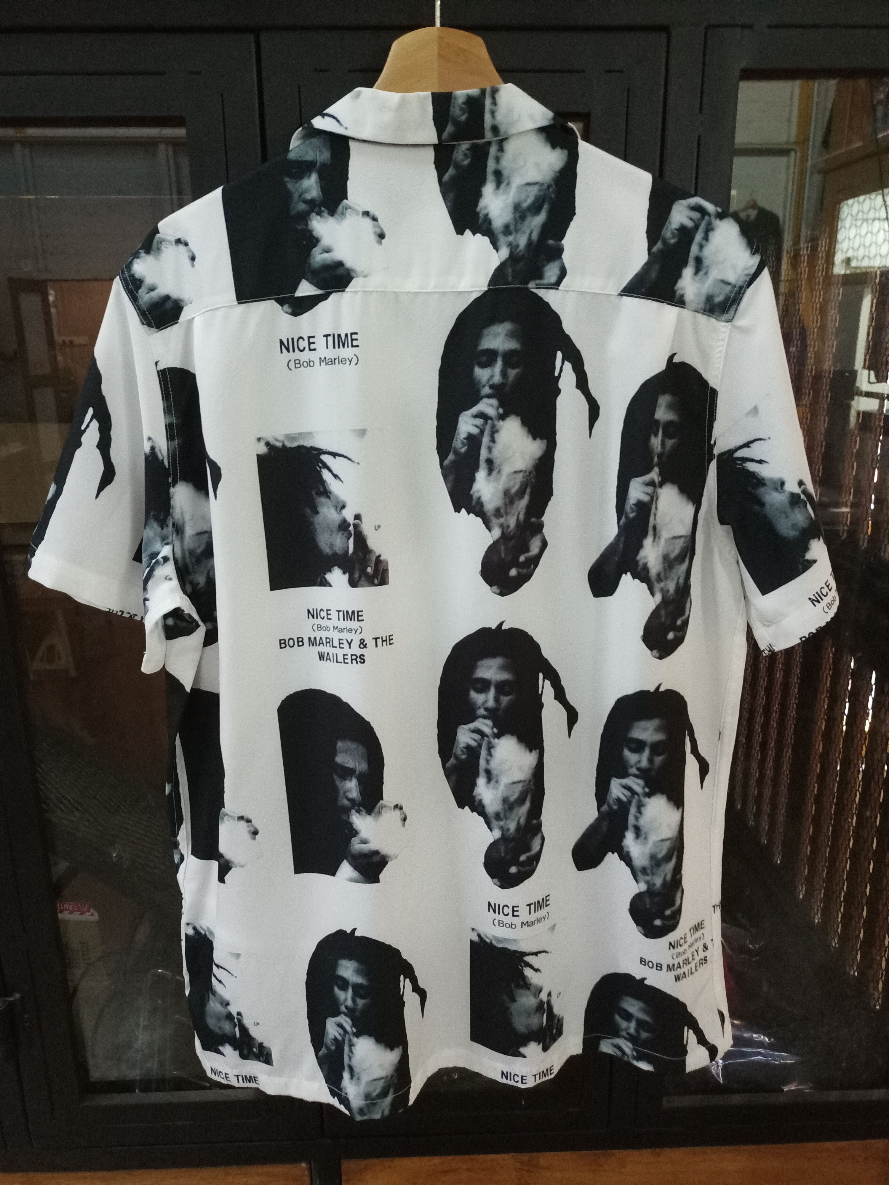 Wacko Maria Guilty parties Bob Marley Hawaiian shirt | Grailed