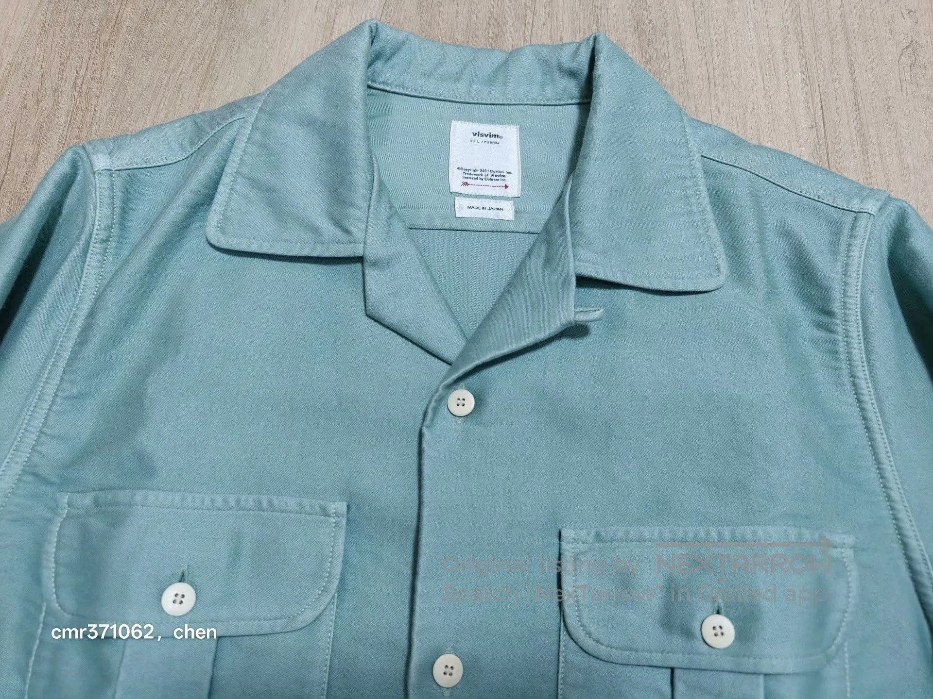 Visvim VISVIM KEESEY G.S. Moleskin Shirt. Size US M / EU 48-50 / 2 - 2 Thumbnail