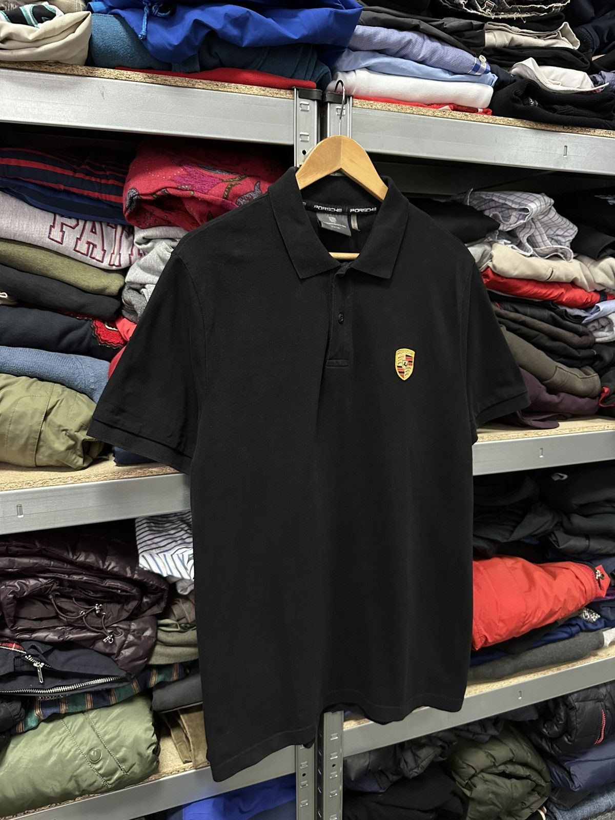 Porsche Design Porsche Polo Shirt Official Black T-Shirt La Martina Style Size US L / EU 52-54 / 3 - 2 Thumbnail
