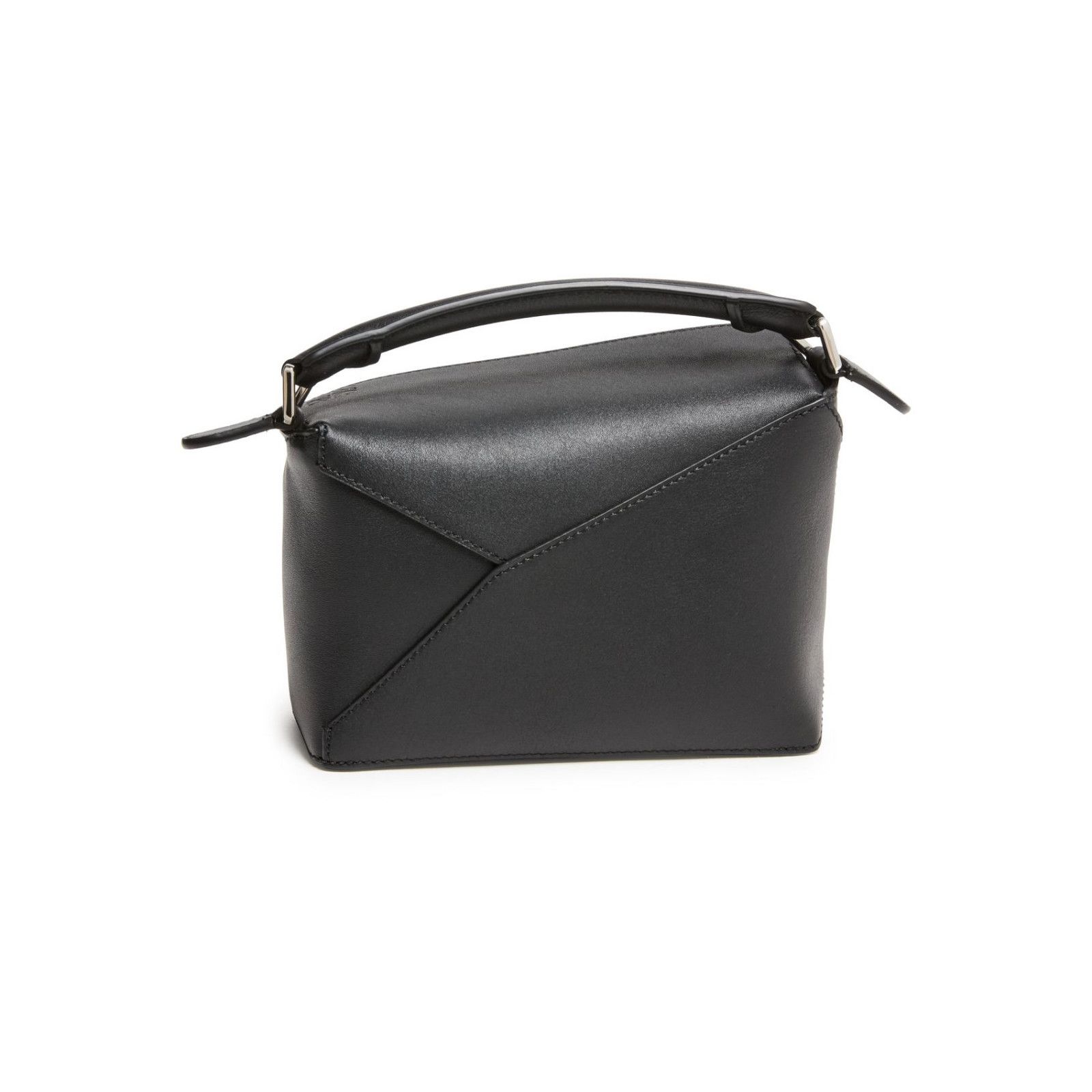 Loewe LOEWE Puzzle Edge Mini Black Leather Handbag New & Authentic Size ONE SIZE - 3 Thumbnail