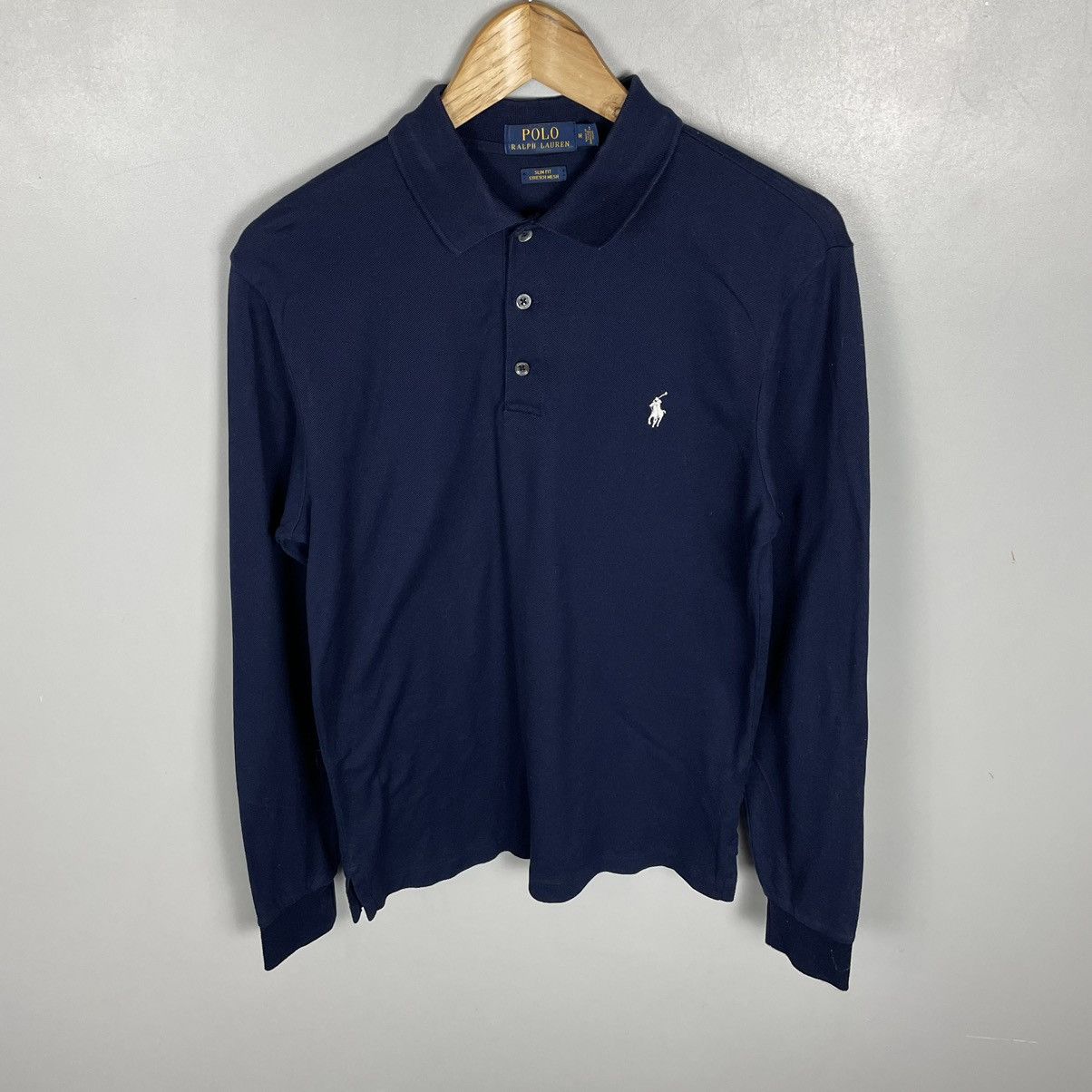 Polo Ralph Lauren × Vintage Vintage Polo Ralph lauren polo long sleeve t-shirt y2k Size US M / EU 48-50 / 2 - 2 Thumbnail