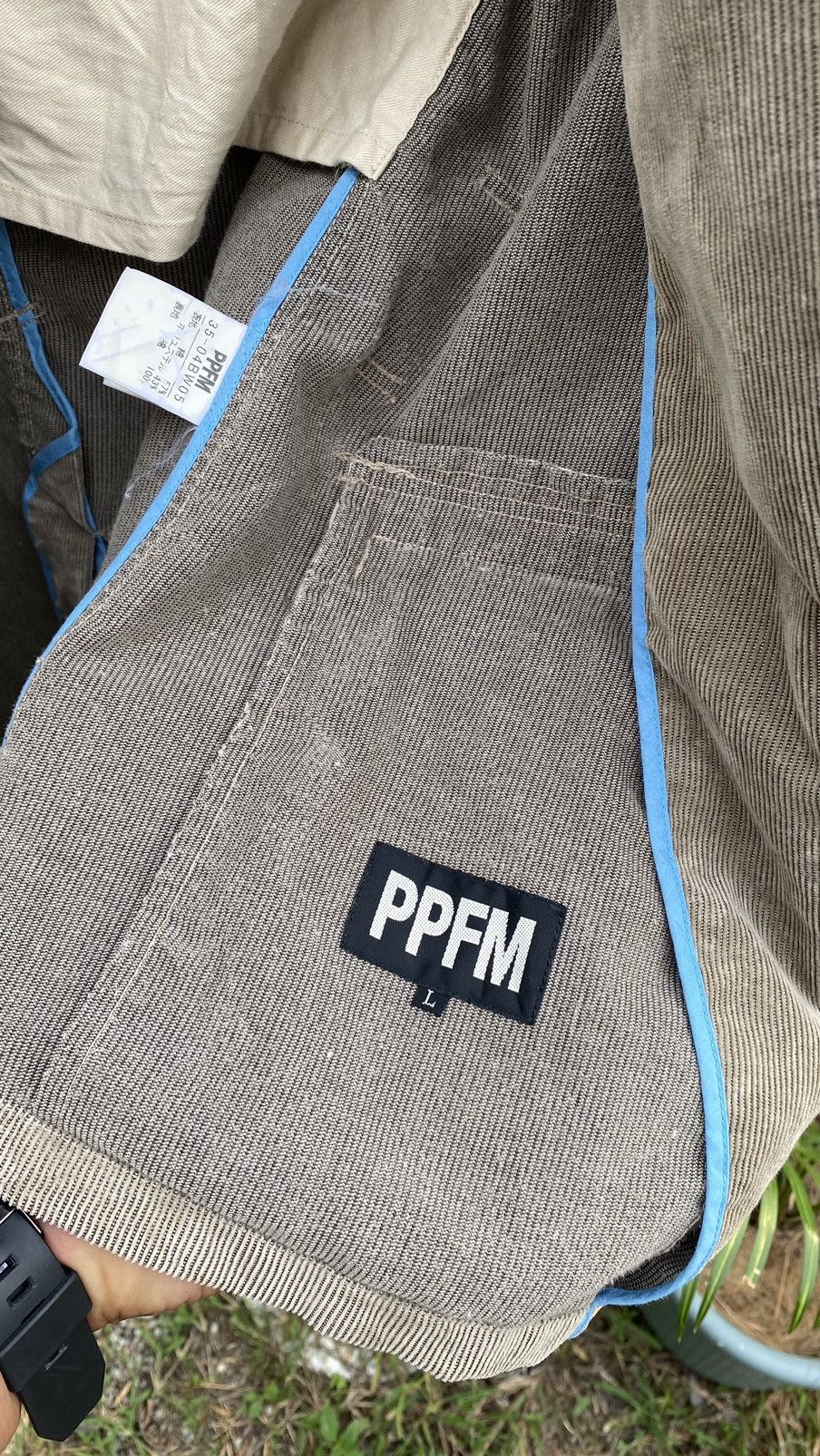 PPFM PPFM Military Style Corduroy Jacket Size US L / EU 52-54 / 3 - 11 Thumbnail
