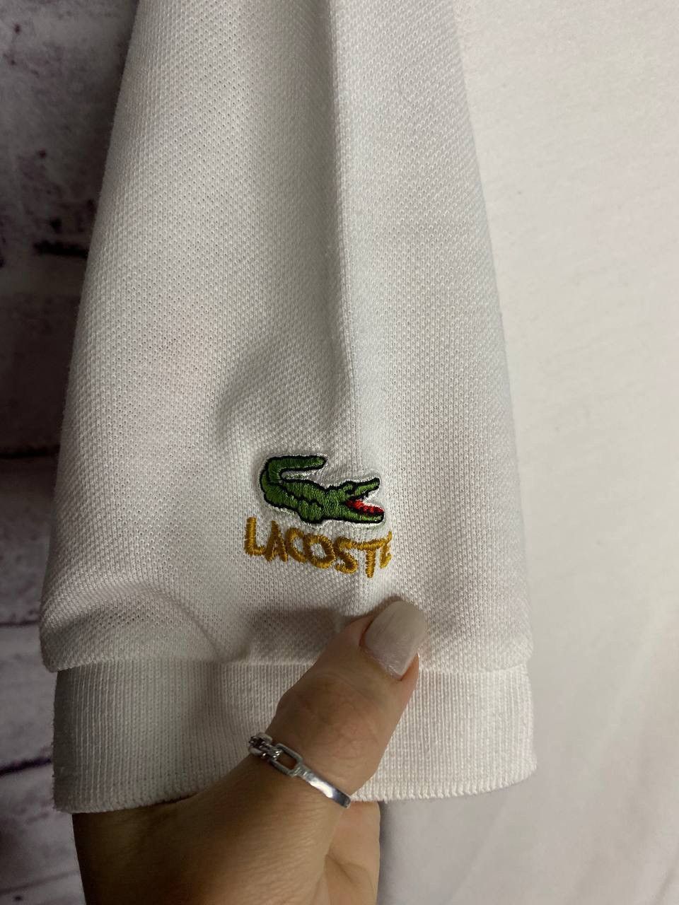 Lacoste MENS Vintage lacoste chemise polo t shirt STREETWEAR Size US XL / EU 56 / 4 - 2 Thumbnail