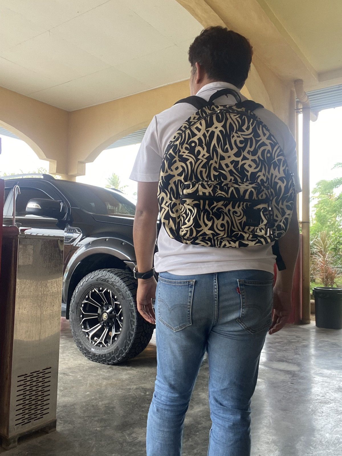 Dior Dior Bagpack Tribal Printed. Size ONE SIZE - 16 Thumbnail