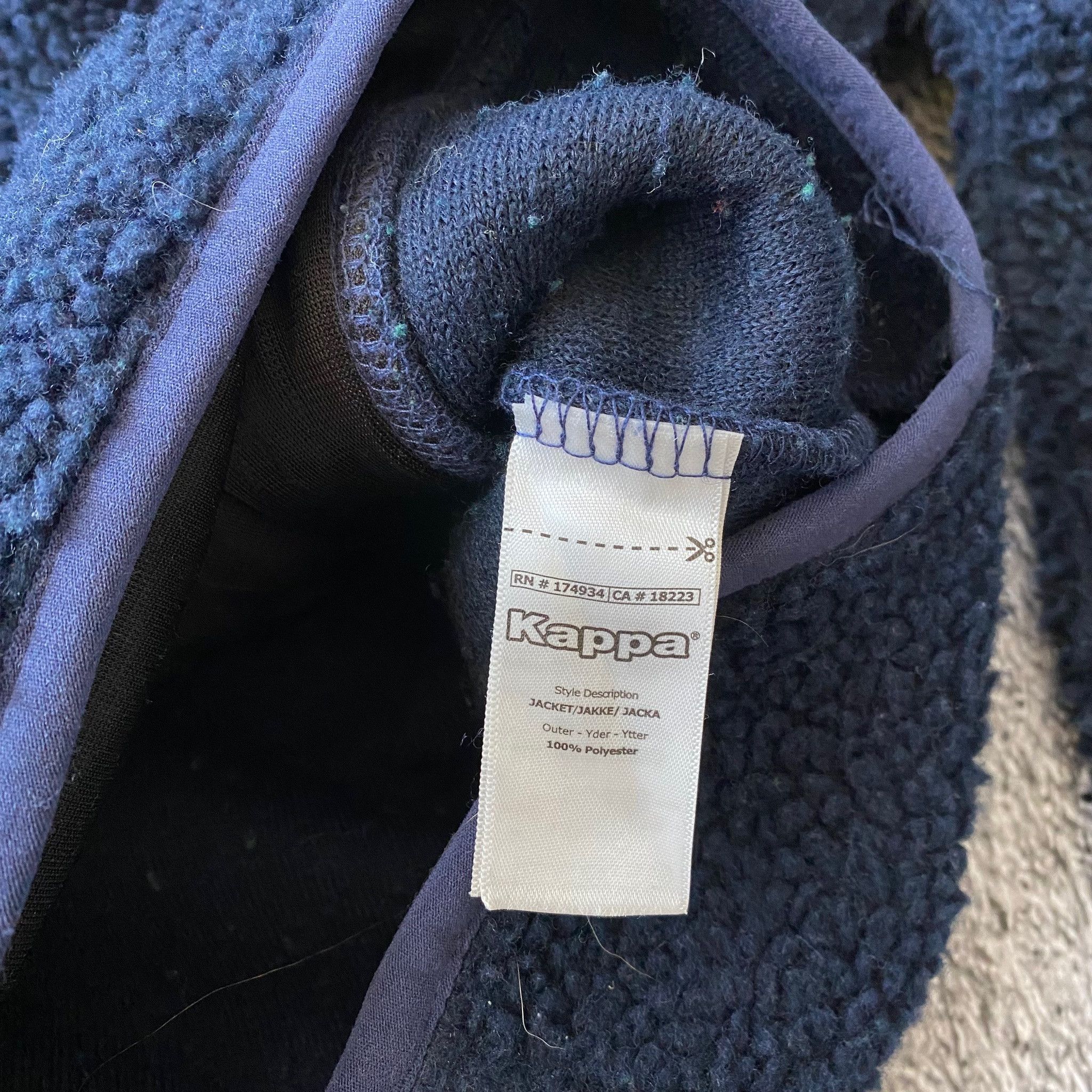 Kappa Sherpa Fleece Jacket Gorpcore Size US S / EU 44-46 / 1 - 6 Thumbnail