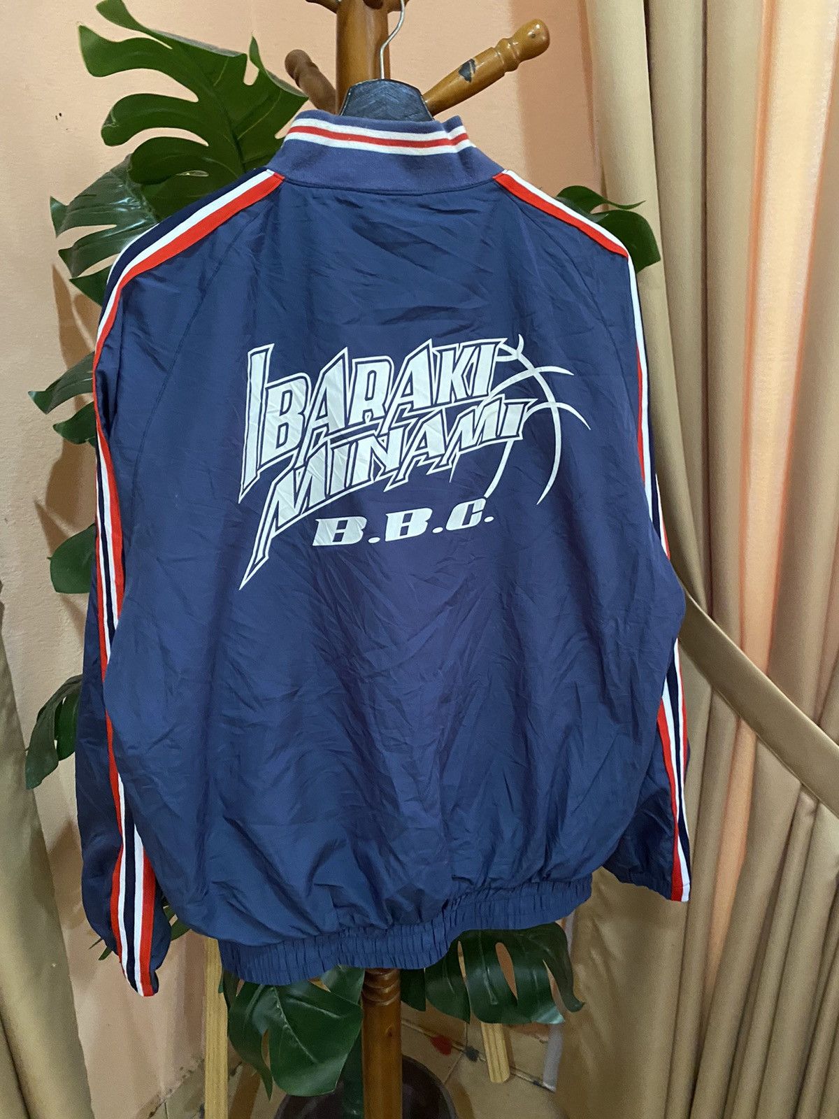 Japanese Brand Vintage BIKE Ibaraki Minami B.B.C. Basketball Jacket Size US M / EU 48-50 / 2 - 7 Thumbnail