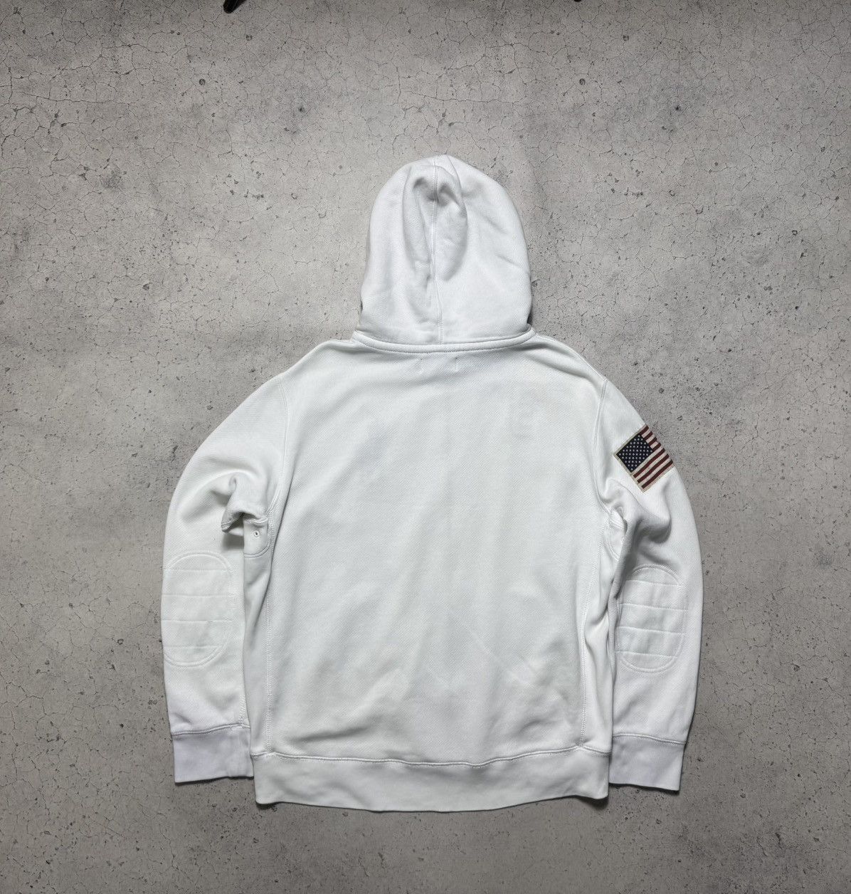 Polo Ralph Lauren Polo Ralph Lauren Big Pony USA #3 Vintage Full Zip Hoodie Size US L / EU 52-54 / 3 - 11 Thumbnail