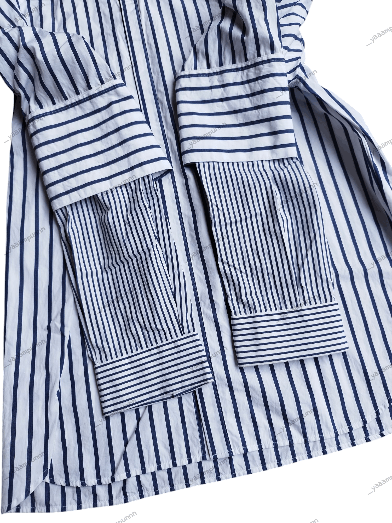 14th Addiction × Juun.J × Walter Van Beirendonck Juun j double sleeve stripe shirt Size US S / EU 44-46 / 1 - 5 Thumbnail