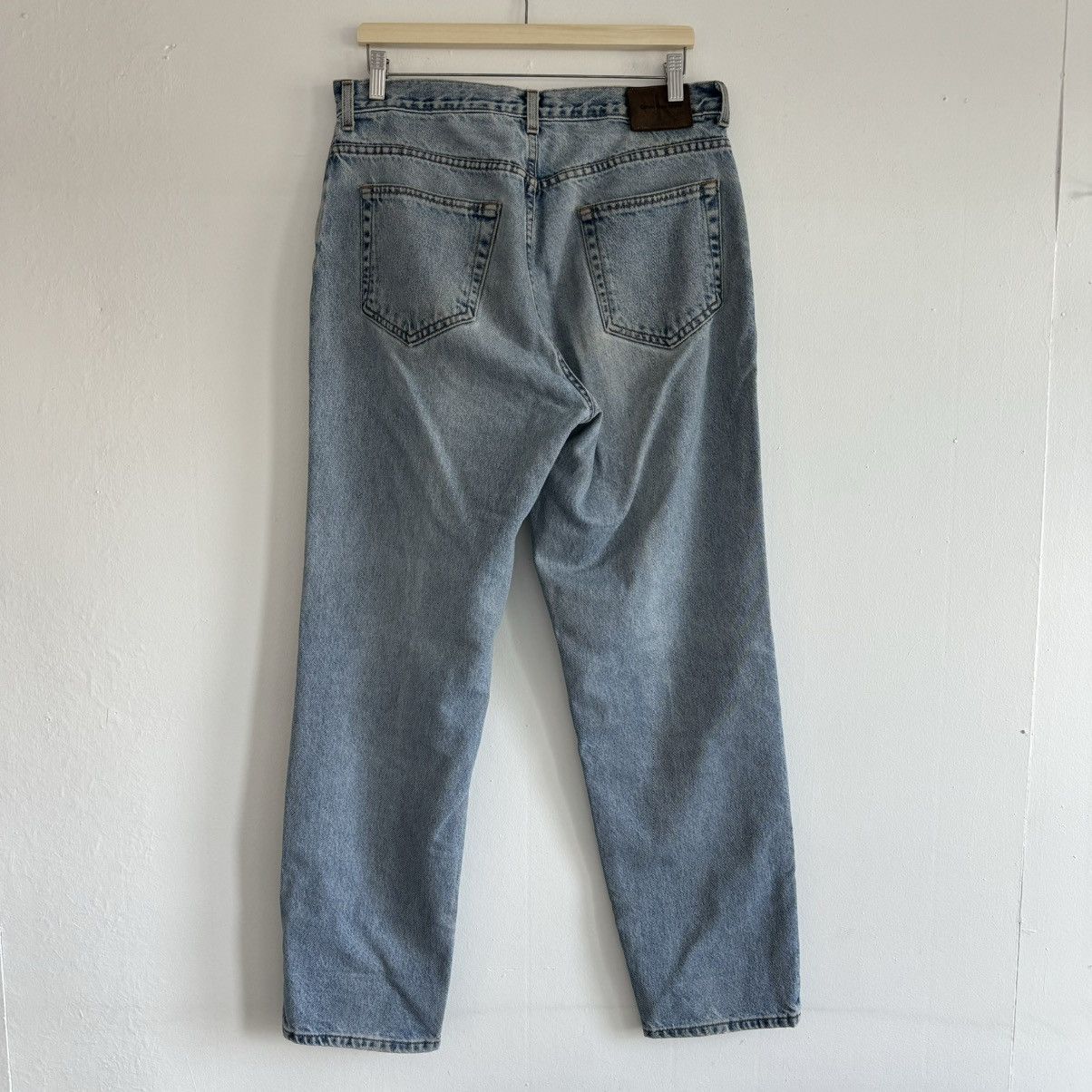 Calvin Klein USA Union made light wash jeans Size US 32 / EU 48 - 2 Thumbnail