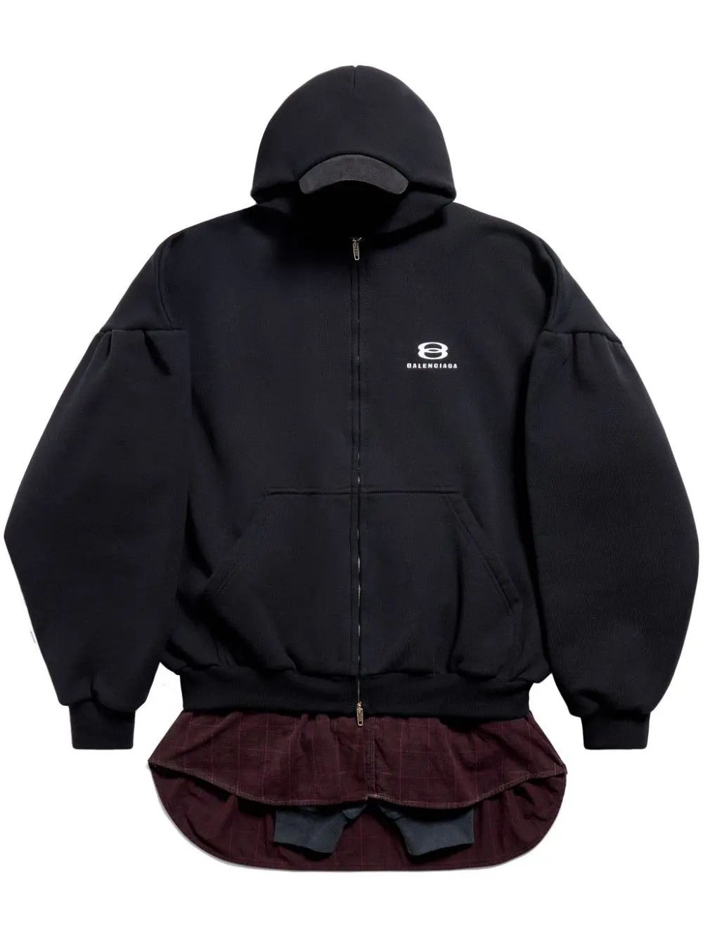 2カラー【BALENCIAGA】UNITY SPORTS ICON LAYERED フーディ 2カラー【BALENCIAGA】UNITY SPORTS ICON LAYERED フーディ