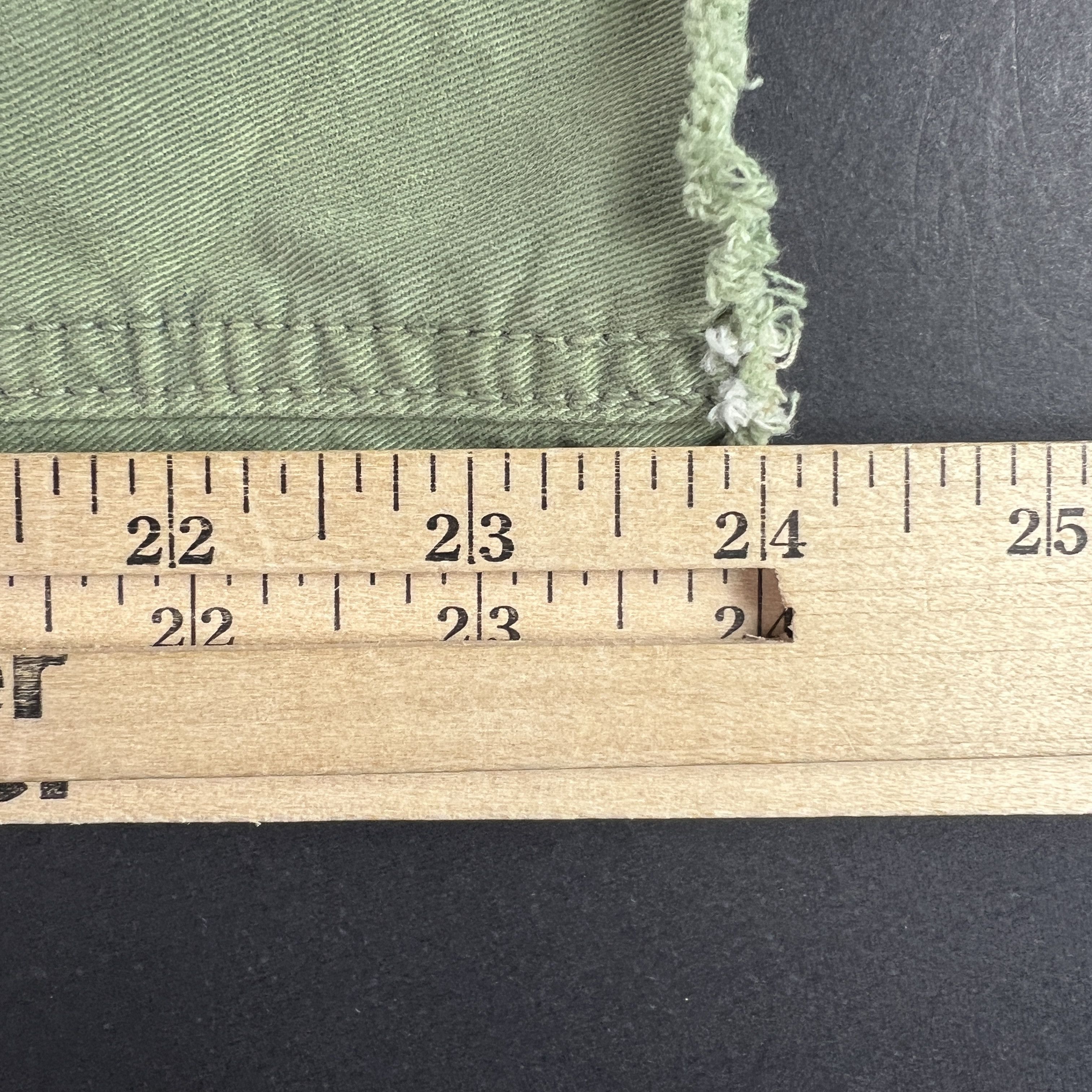 MOTHER Mother Pants Women High Rise Private Patch Pocket Ankle Fray Size 24" / US 00 / IT 34 - 19 Thumbnail