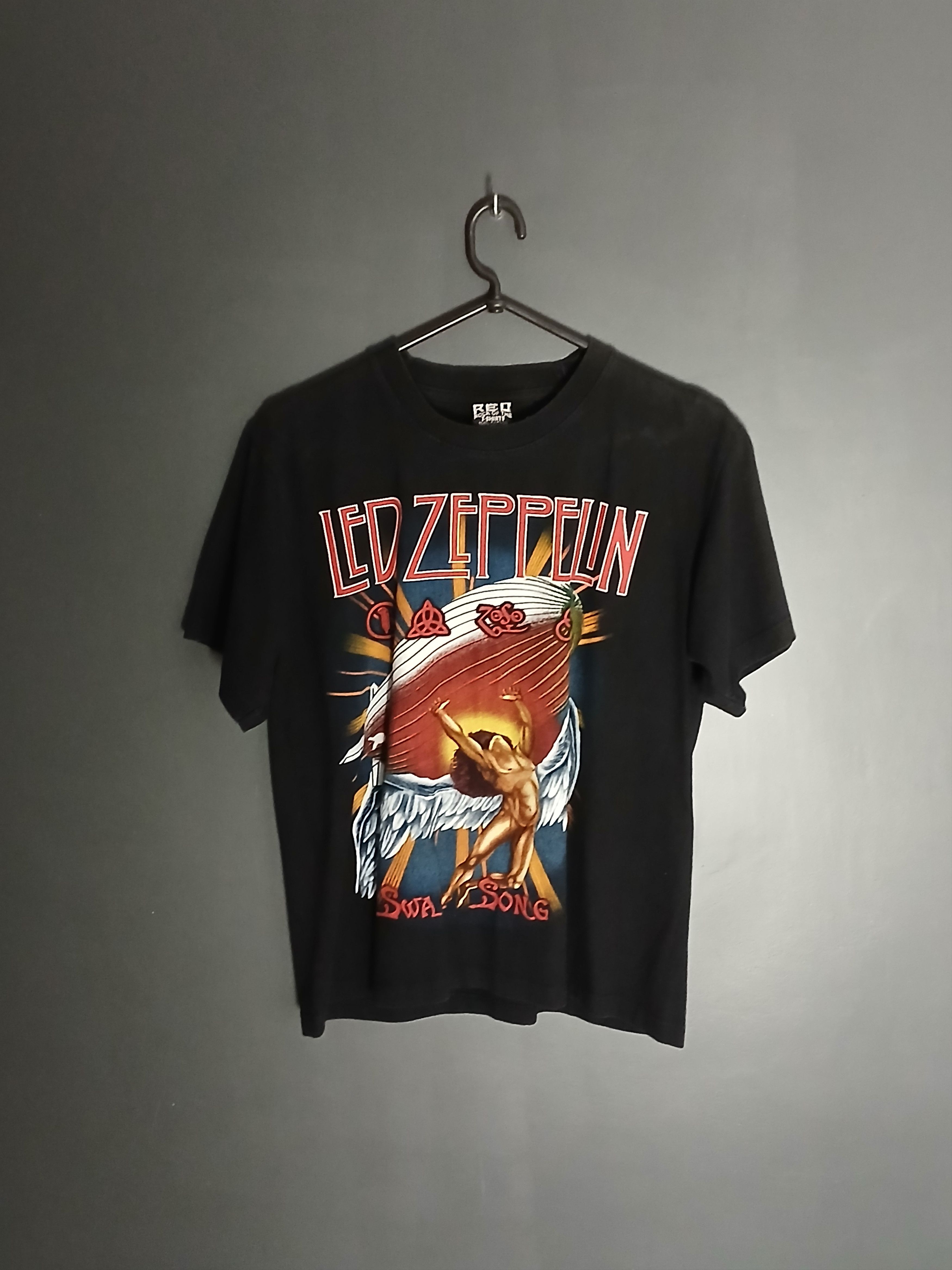 Band Tees × Led Zeppelin Led Zeppelin Swan Song T-Shirt Size US M / EU 48-50 / 2 - 1 Thumbnail