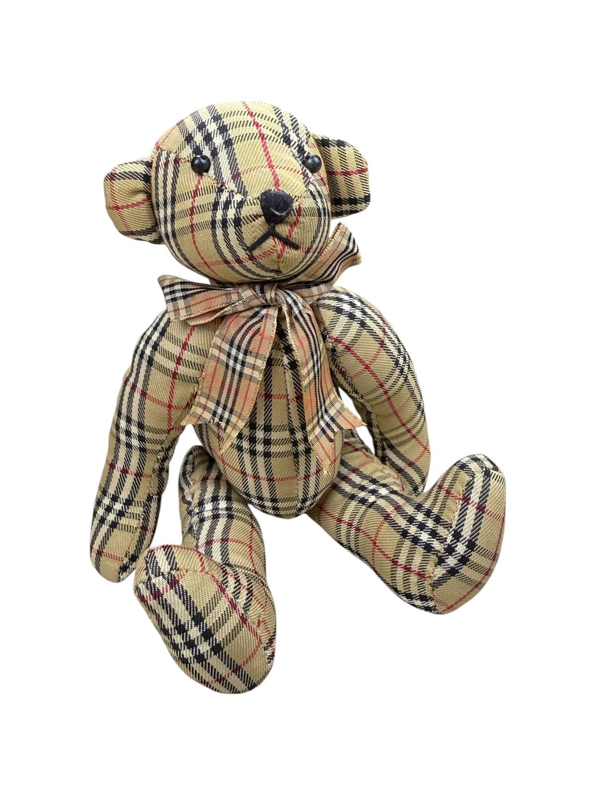 🔥RARE🔥 Burberrys Iconic Nova Checkered Teddy Bear