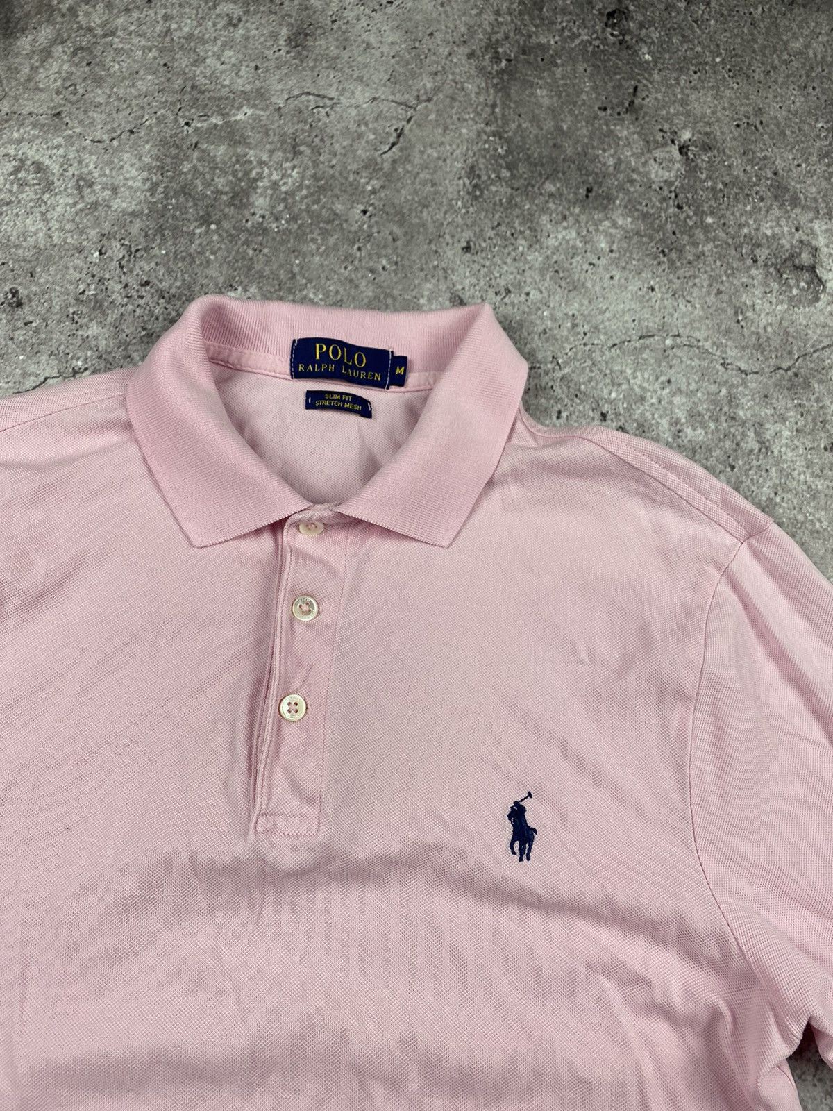 Polo Ralph Lauren × Vintage Vintage Polo Ralph Laure vintage Y2K pink polo shirt Size US L / EU 52-54 / 3 - 2 Thumbnail