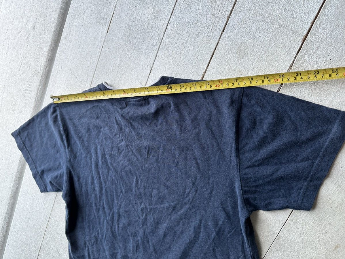Nike 🚨NIKE Y2K SMALL SWOOSH vintage T-shirt silver lined Size US S / EU 44-46 / 1 - 9 Thumbnail
