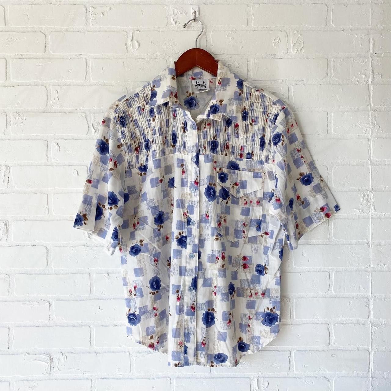 Vintage Vintage floral button up about a size XL Size XL / US 12-14 / IT 48-50 - 1 Thumbnail