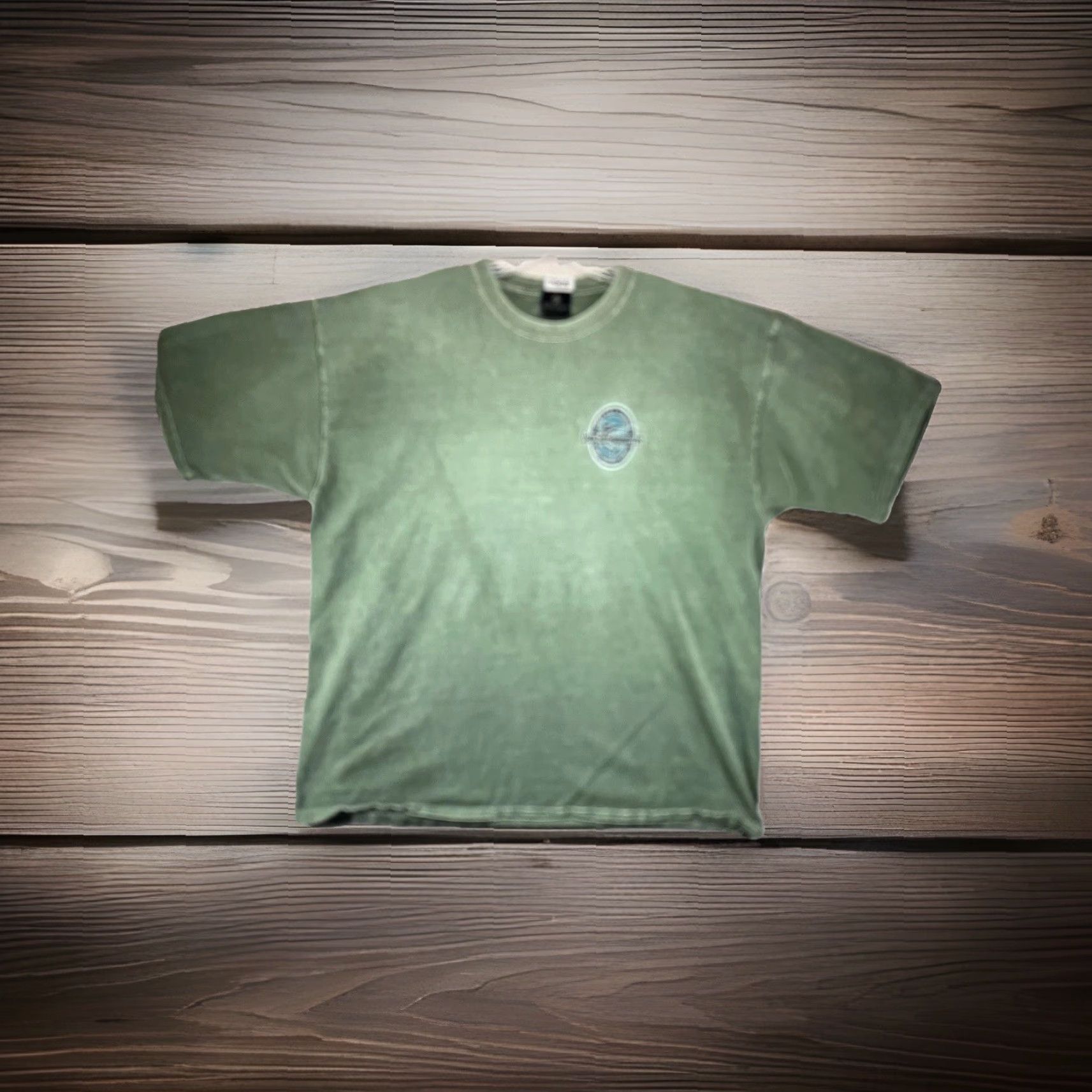 Vintage VINTAGE Yesterdays Deep Sea Fishing T-Shirt Men XL Short Sleeve Green 80s 90s Outdoors Retro Size US XL / EU 56 / 4 - 2 Thumbnail