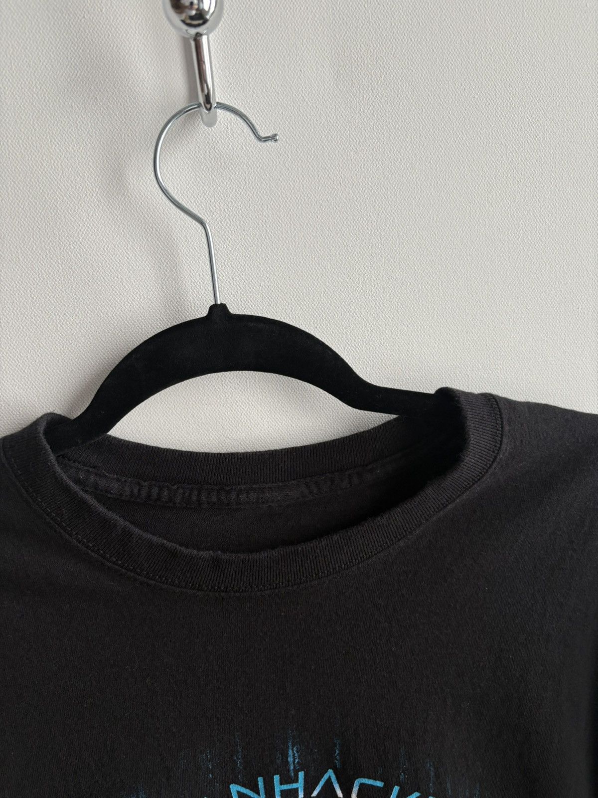 Vintage Vintage Streetwear Y2K Human Hacker Futuristic Hanes T-shirt Size US L / EU 52-54 / 3 - 5 Thumbnail