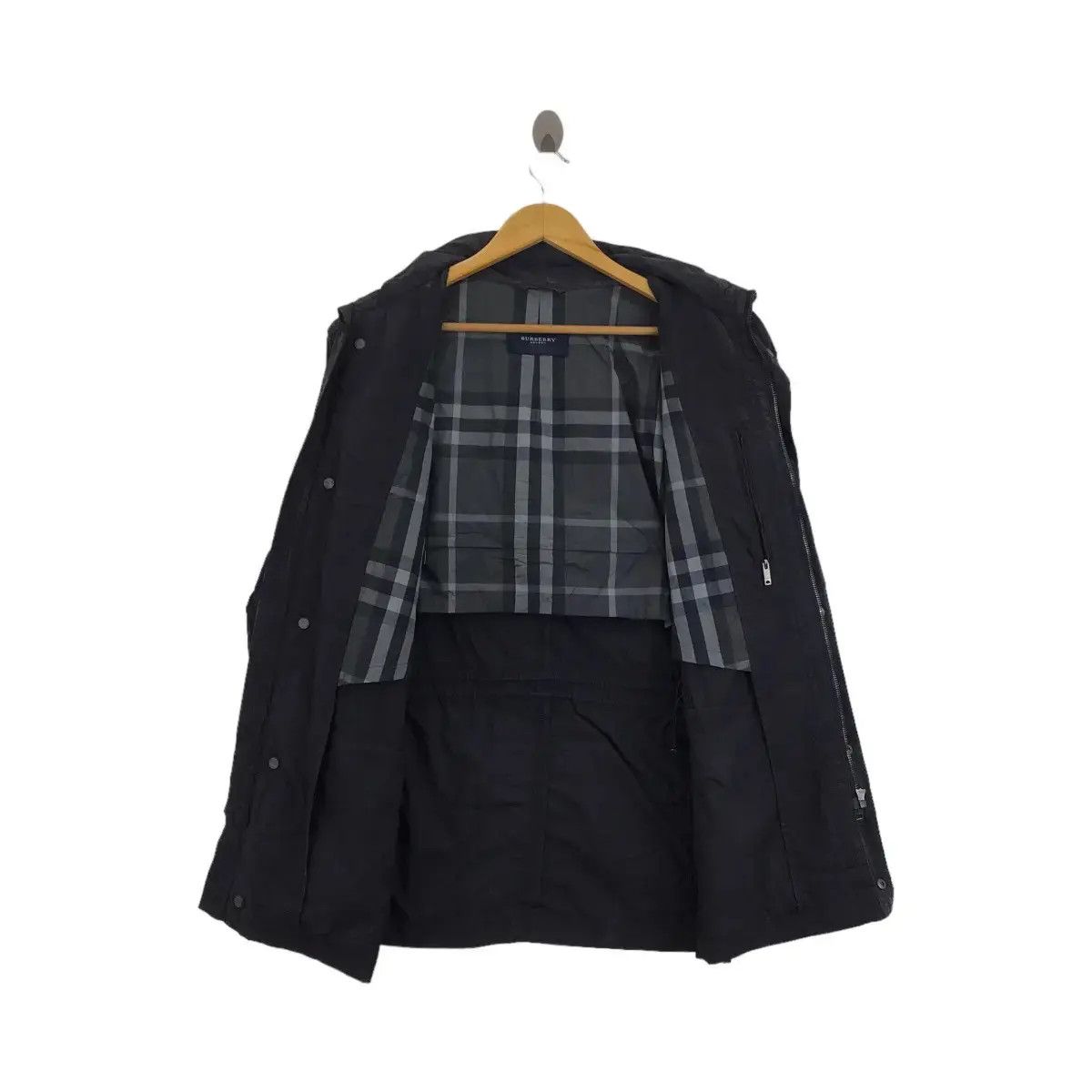 Burberry Vintage BURBERRY LONDON Technical Nova Checks Parka Jacket Size US L / EU 52-54 / 3 - 2 Thumbnail