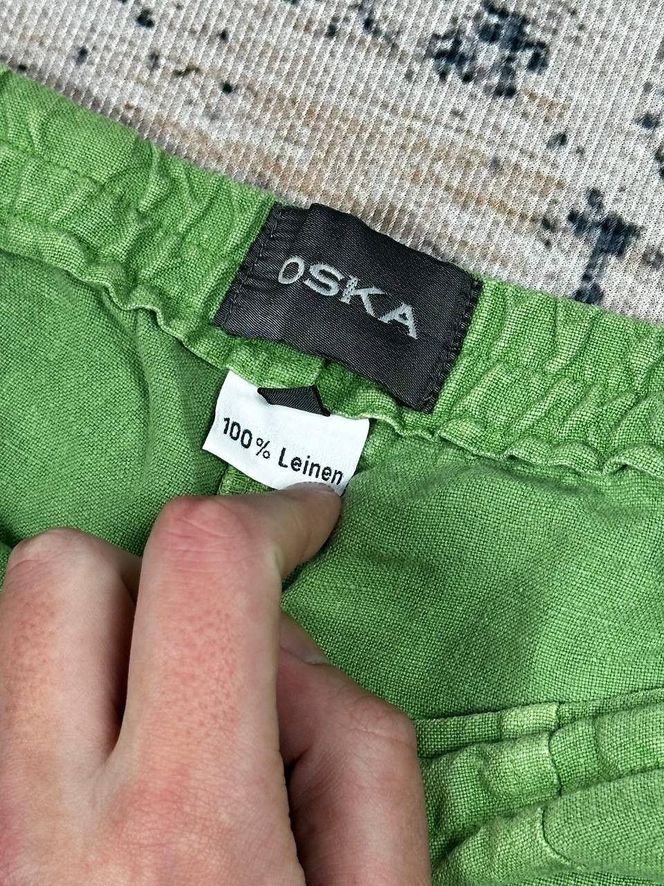 Japanese Brand Vintage OSKA Balloon Linen Pants Japanese Baggy Size US 32 / EU 48 - 9 Thumbnail
