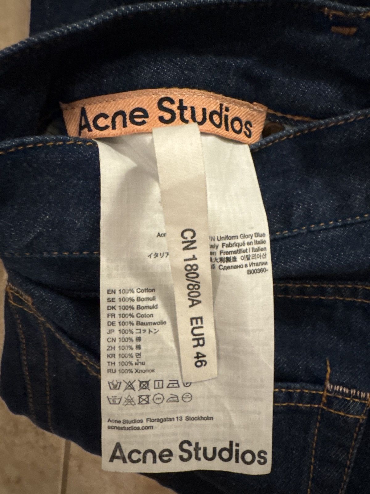 Acne Studios Acne Studios 1981 Loose Fit Jeans Size US 29 - 4 Thumbnail